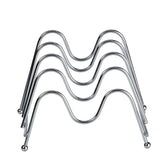 Lve Suport Farfurii Inox Argintiu 7 Separatoare 462-2 60/bax